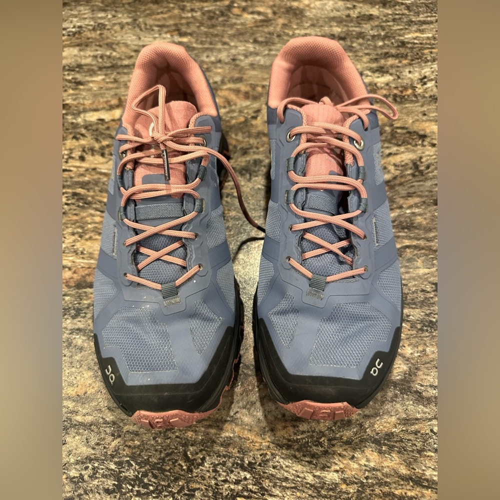 On Running Women's Athletic Shoes - Blue and Pink